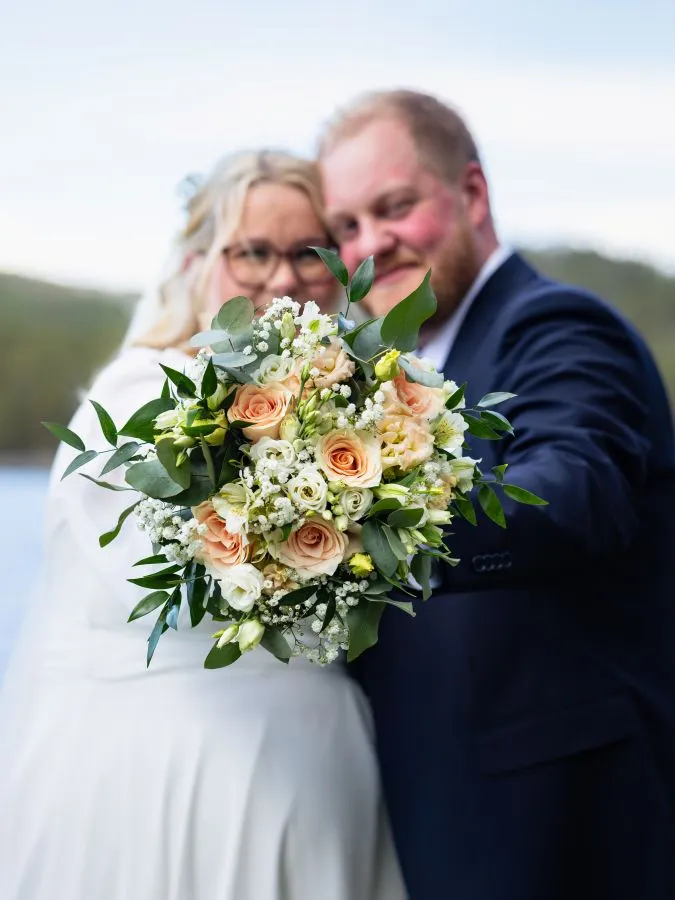 Bryllupsbilde av Doffen Foto